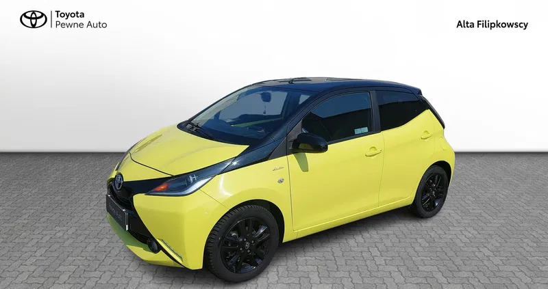 toyota aygo Toyota Aygo cena 43900 przebieg: 81570, rok produkcji 2017 z Rawicz